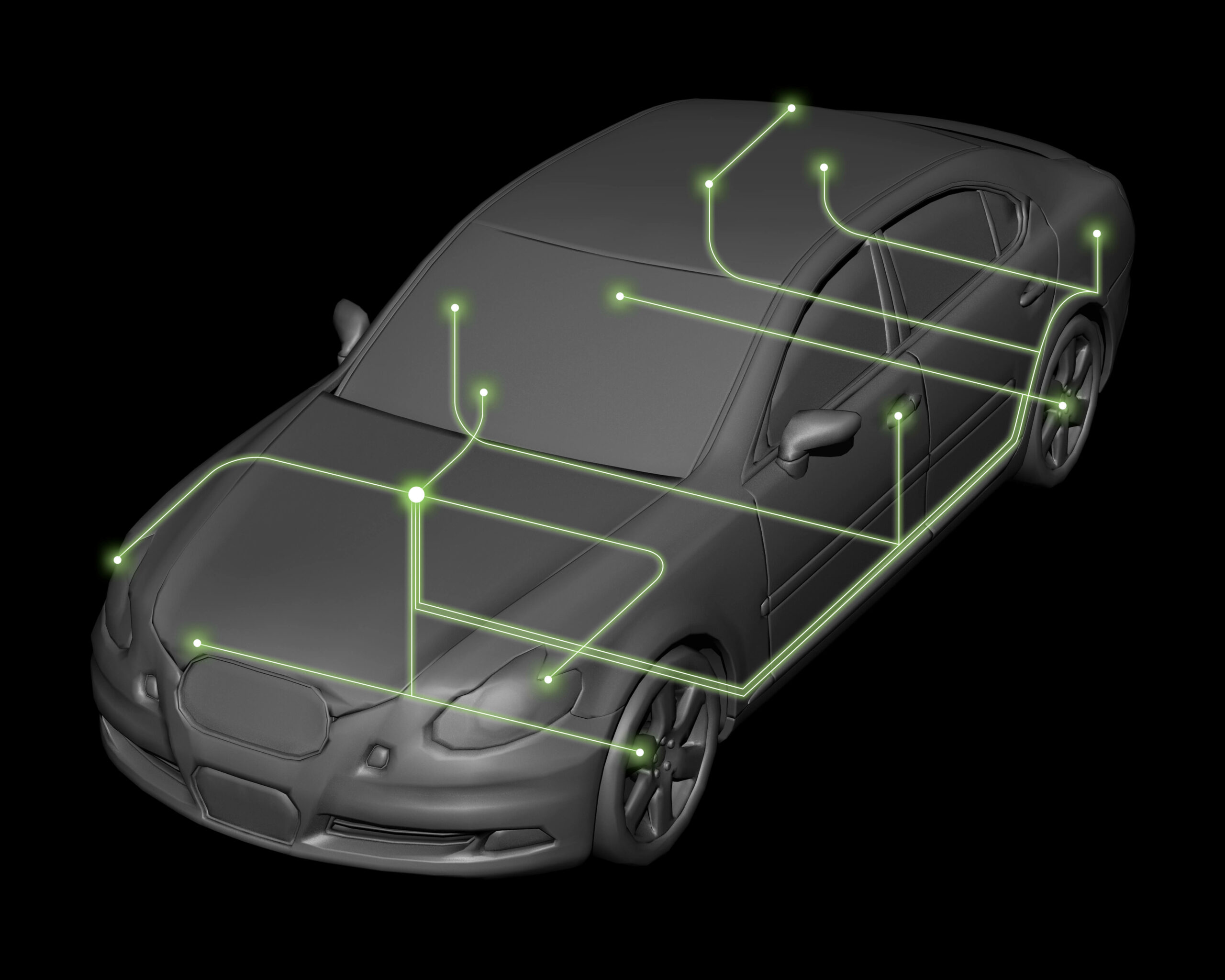 Controller Area Network (CAN) Image, Connected Car